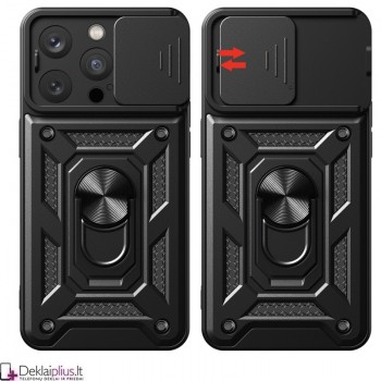 5in1 smūgiams atsparus dėklas su žiedu ir kameros apsauga (Apple Iphone 16 Pro Max) 5in1 smūgiams atsparus dėklas su žiedu ir kameros apsauga (Apple Iphone 16 Pro Max)